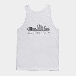 Kansas City Minimal Skyline Tank Top